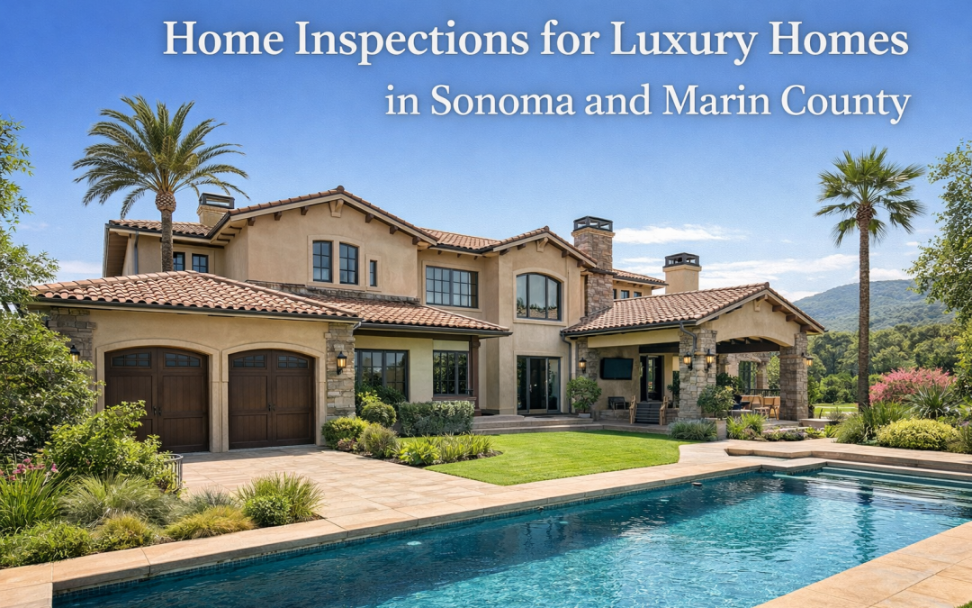 Home Inspections for Luxury Homes in Sonoma and Marin County